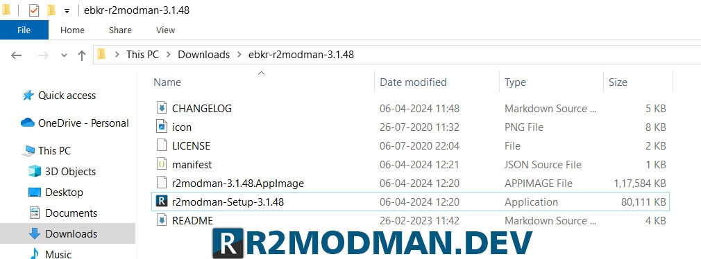 R2ModMan Installation